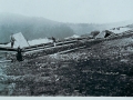 Zničená strecha maštale na Kojšovskej holi